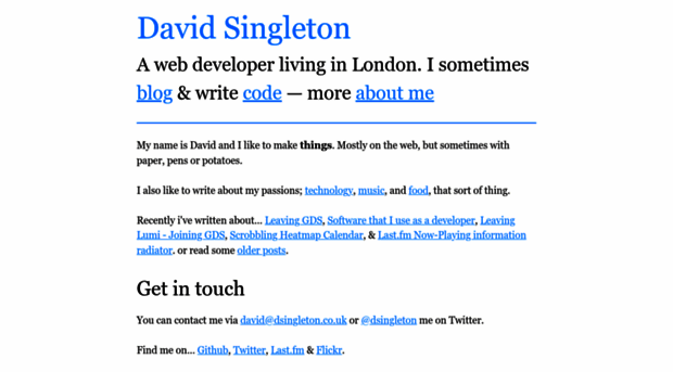 dsingleton.co.uk