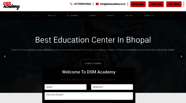 dsmacademy.co.in