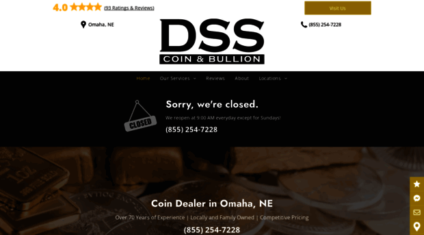 dsscoinandbullion.com