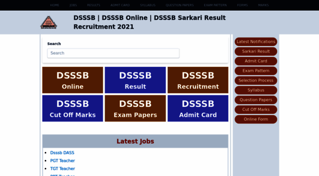 dsssb.co.in