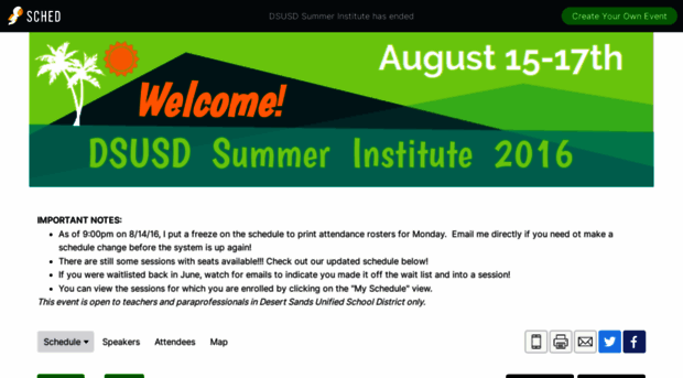 dsusdsummerinstitute2016.sched.org