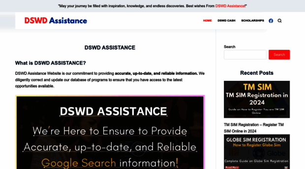 dswdassistance.com