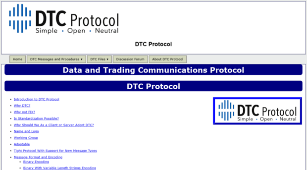 dtcprotocol.org