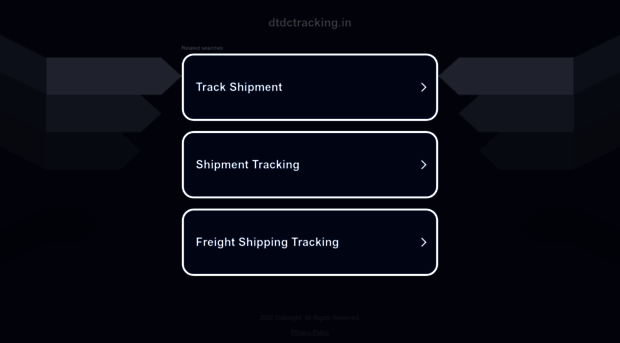 dtdctracking.in