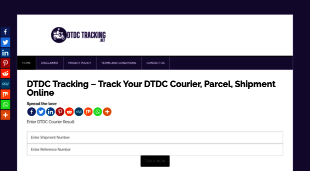 dtdctracking.net