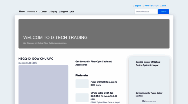 dtechtrading.com.np