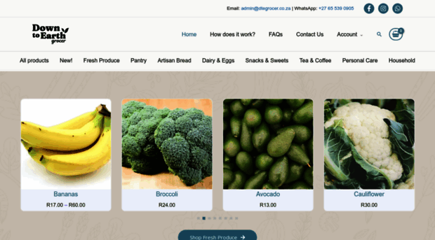 dtegrocer.co.za