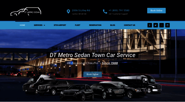 dtmetrosedan.com