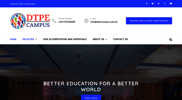 dtpecampus.edu.lk