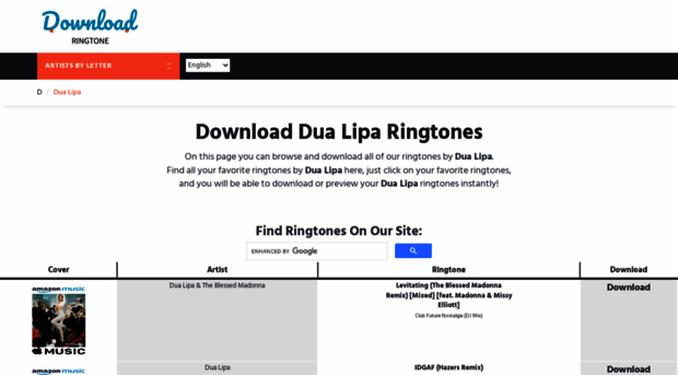 dualipa.download-ringtone.com