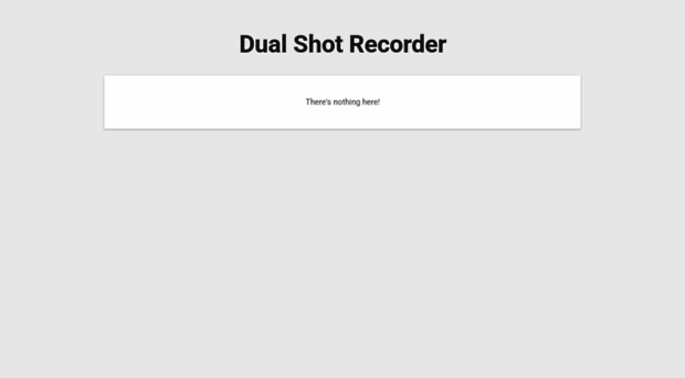 dualshotrecorder.blogspot.com
