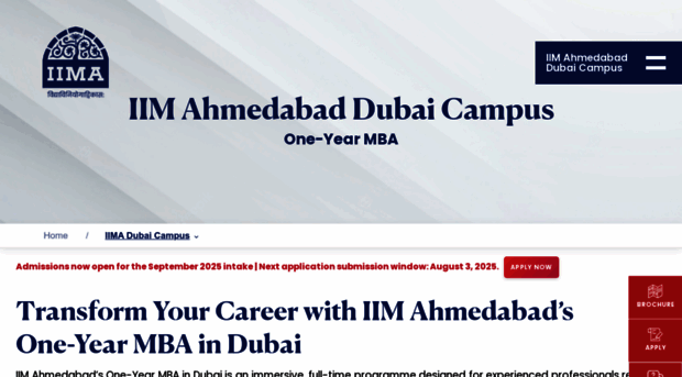dubai.iima.ac.in