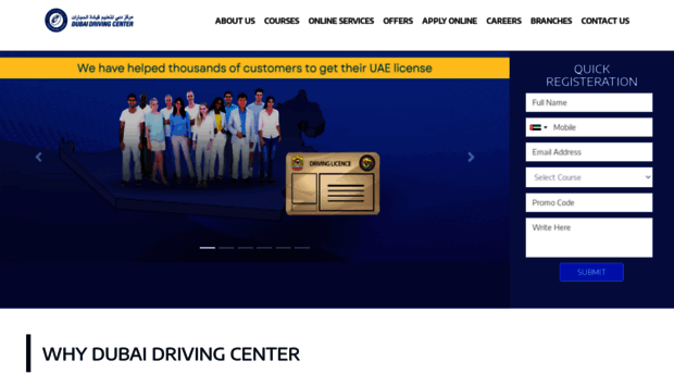 dubaidrivingcenter.net