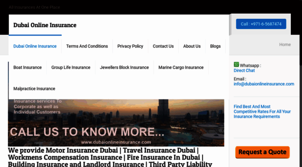 dubaionlineinsurance.com