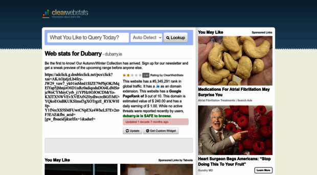 dubarry.ie.clearwebstats.com