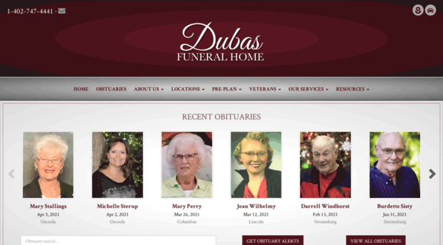 dubasfuneralhome.com