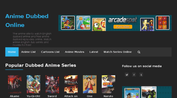 dubbedanimeftw.tv Anime Dubbed Online Watch En Dubbed