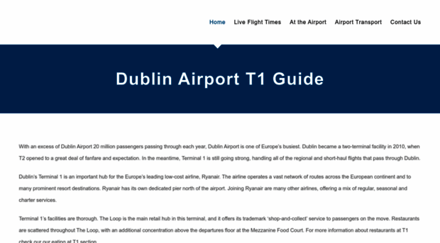 dublinairportt1.com