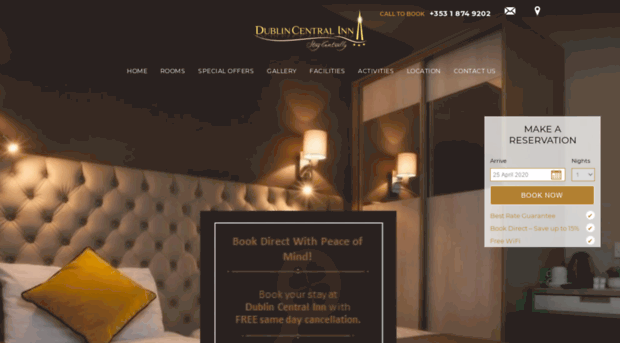 dublincentralinn.com