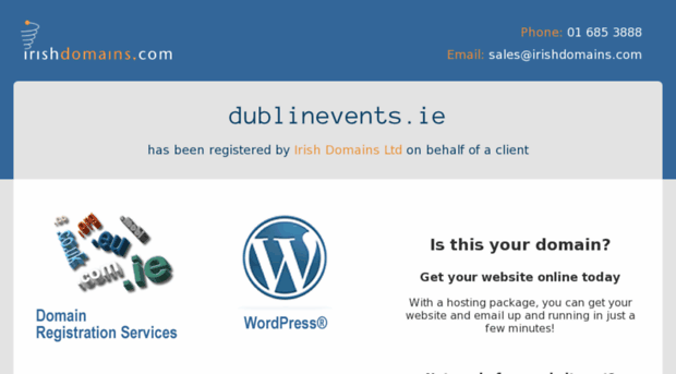 dublinevents.ie