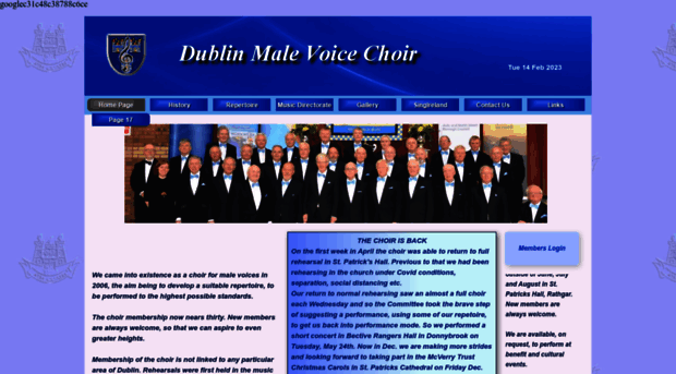 dublinmalevoice.com