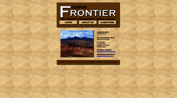 duboisfrontier.com