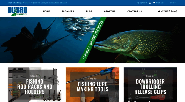 dubrofishing.com