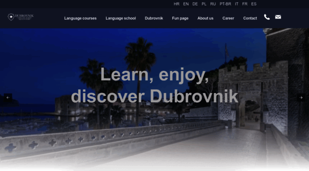 dubrovnik-language-school.com
