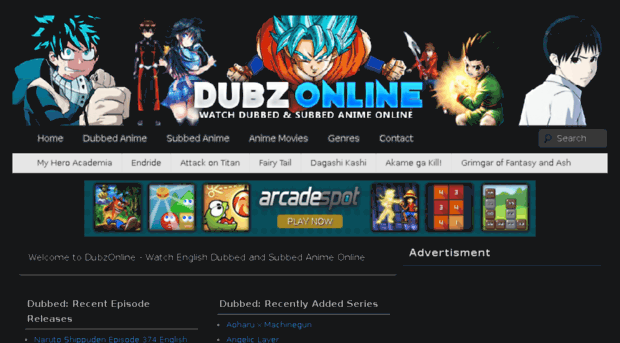 Watch Dubbed Anime Online
