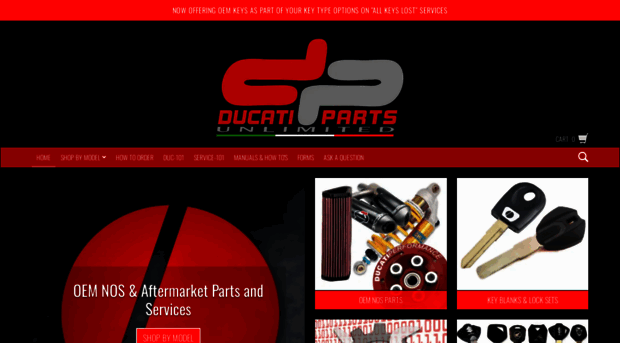 ducatipartsunlimited.com