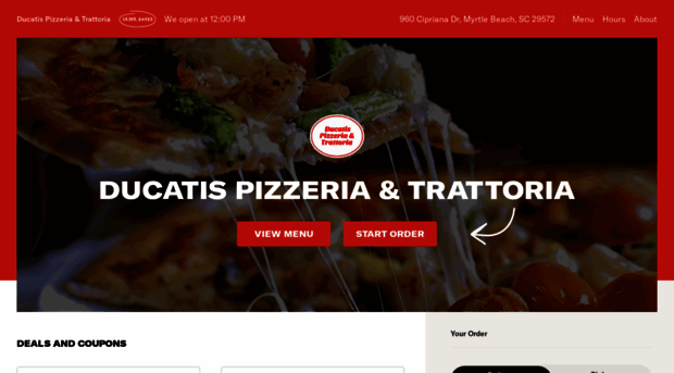 ducatispizzeria.com