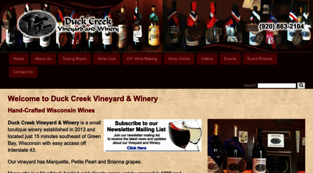 duckcreekwine.com