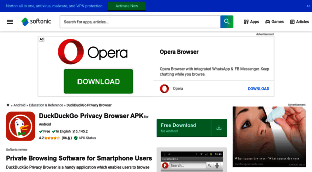 duckduckgo-mobile.en.softonic.com