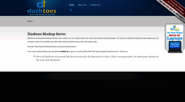 ducktoesmockup.com