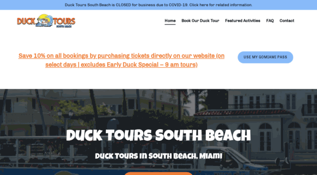 ducktourssouthbeach.tix.com