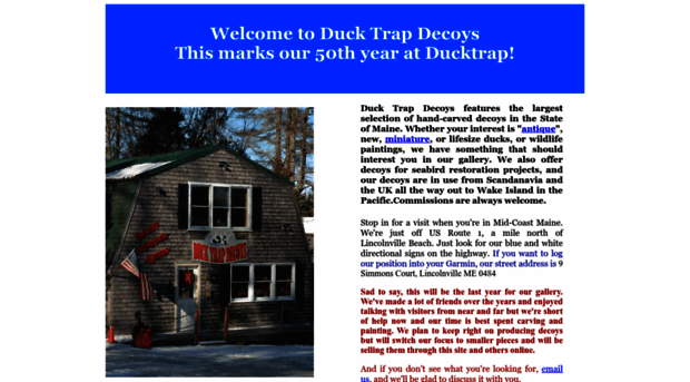 ducktrapdecoys.com