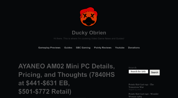 duckyobrien.com