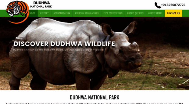 dudhwanationalpark.in