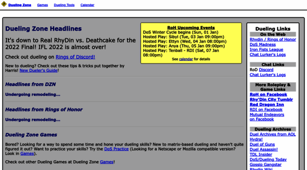 duelingzone.com
