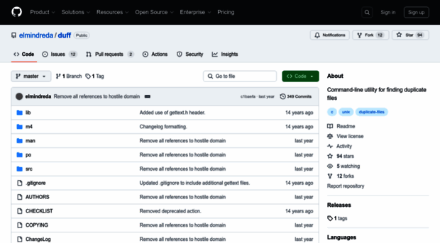 duff.sourceforge.net