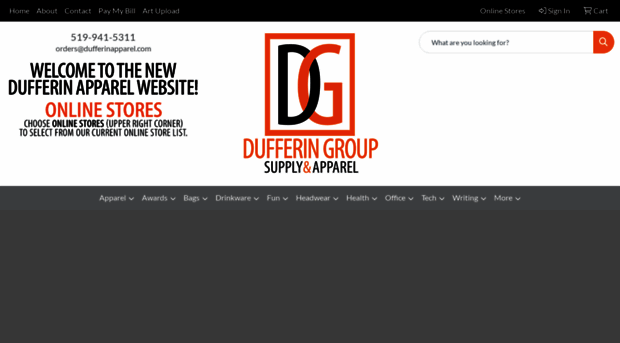 dufferinapparel.com