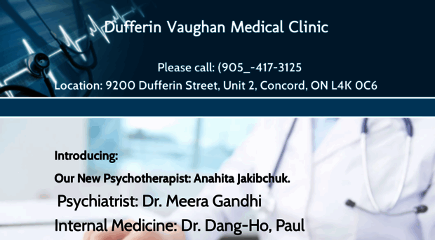 dufferinvaughanmedicalclinic.com