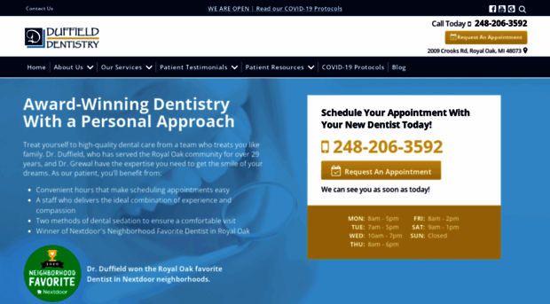 duffielddentistry.com