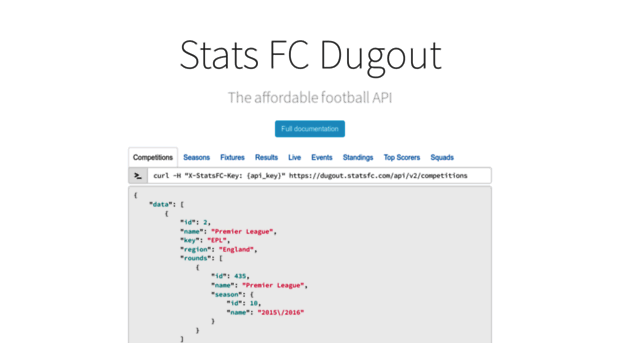 dugout.statsfc.com