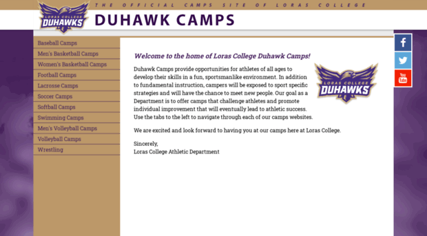 duhawkcamps.com