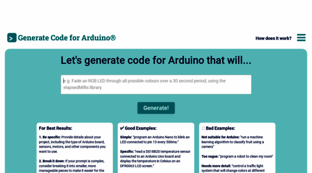 duinocodegenerator.com