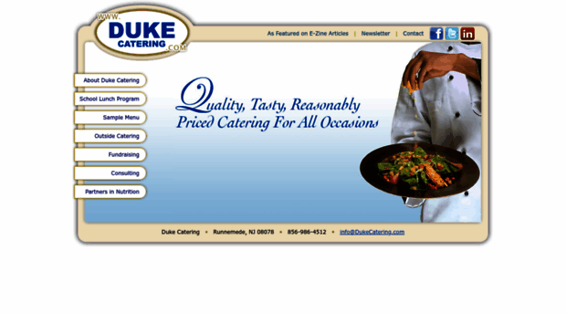 dukecatering.com