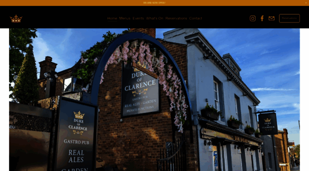 dukeofclarencetw12.co.uk