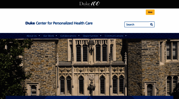 dukepersonalizedhealth.org