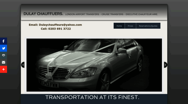 dulaychauffeurs.com